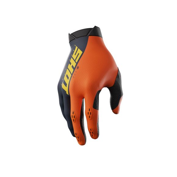 Shot LITE 2024 cross Gloves - Blue / OrangeRef: so2476-c1984