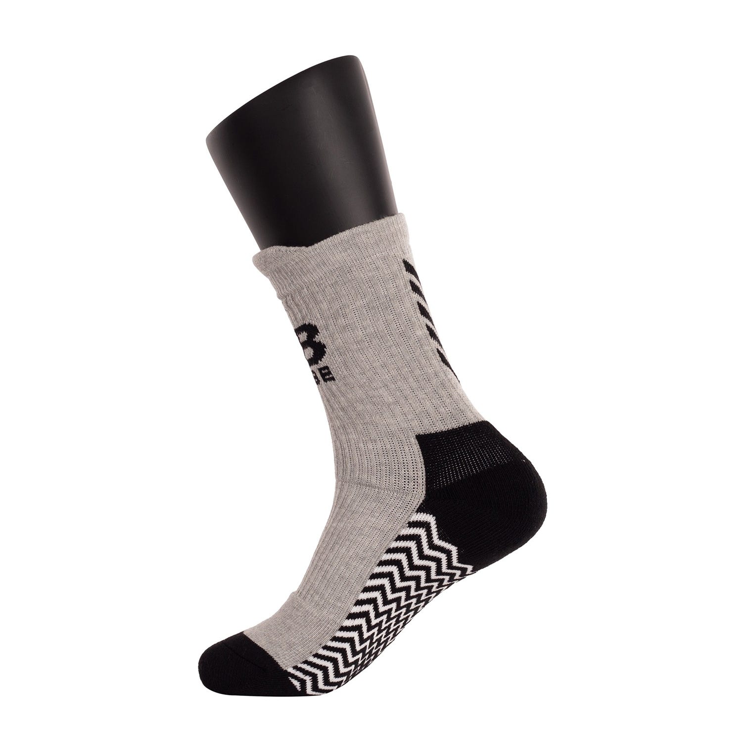 ENEBE FUTURE SOCKS GREY/BLACK A000337.A17