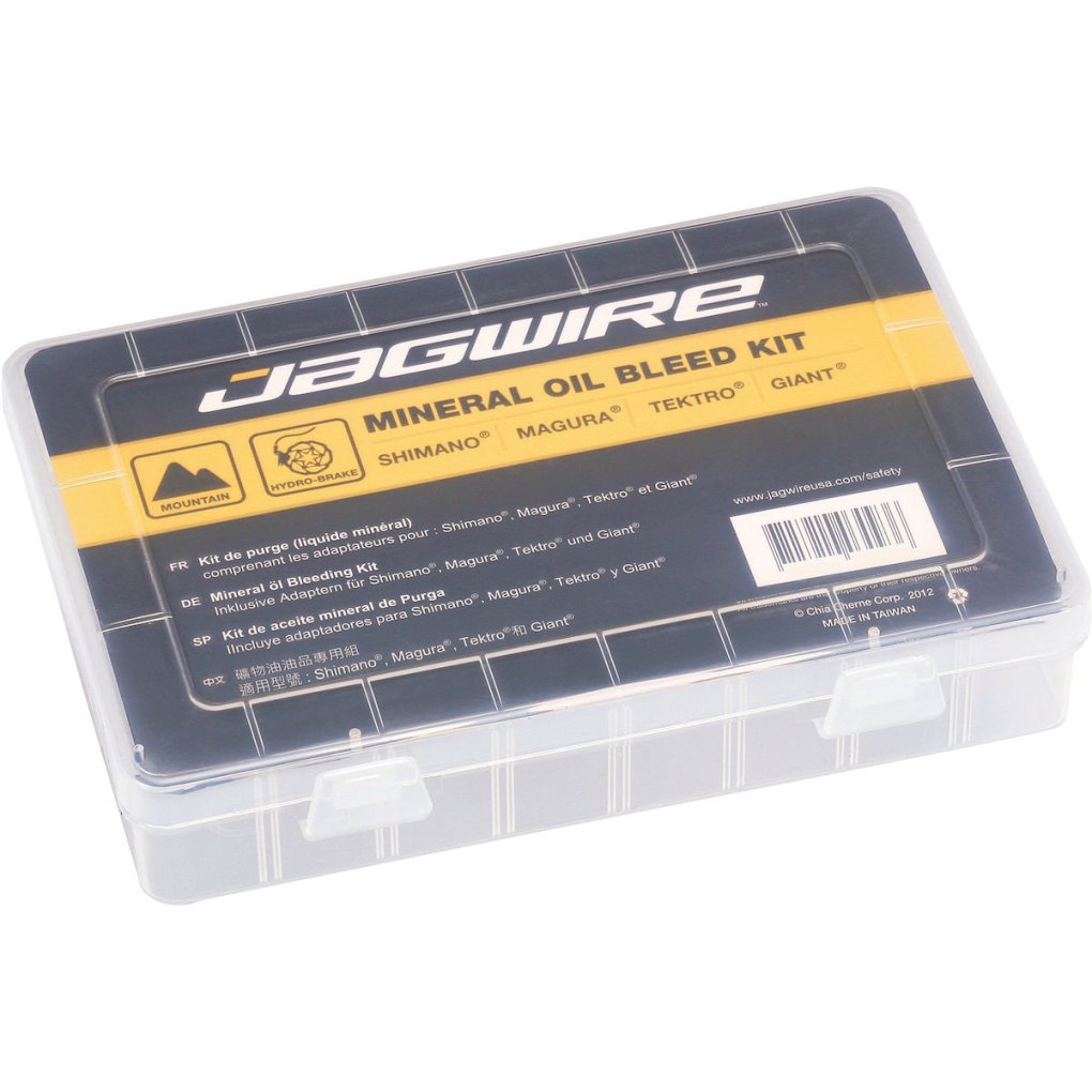 Jagwire Pro Brake Bleed Kit for Shimano, Magura, Tektro/TRP | Mineral Oil