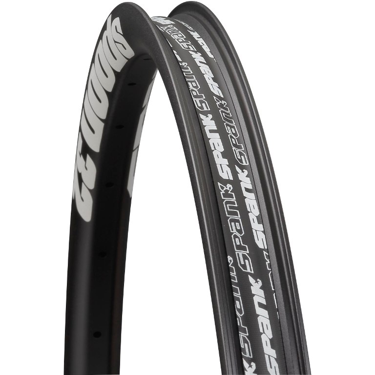 Spank Spoon 32 - 26 Inch MTB Rim - 32 Hole - shotpeen black