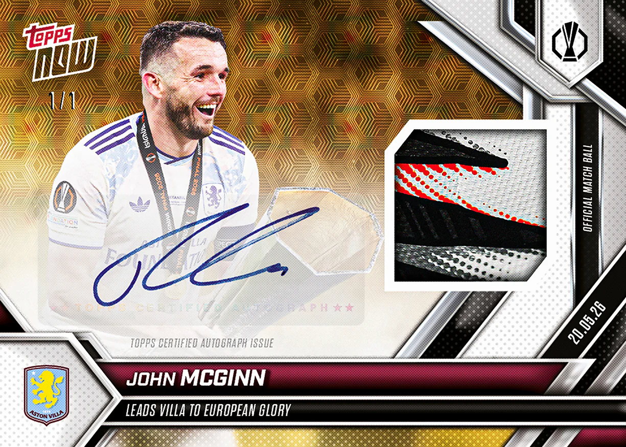 John McGinn - 2025-26 UEL Topps NOW® - Card 32