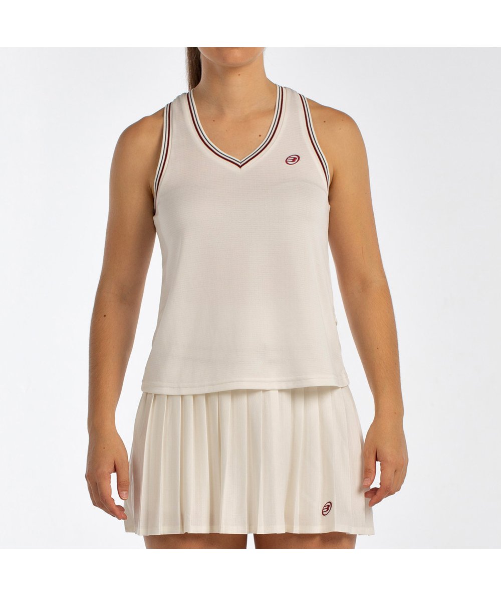 T-SHIRT BULLPADEL AZA ECRU