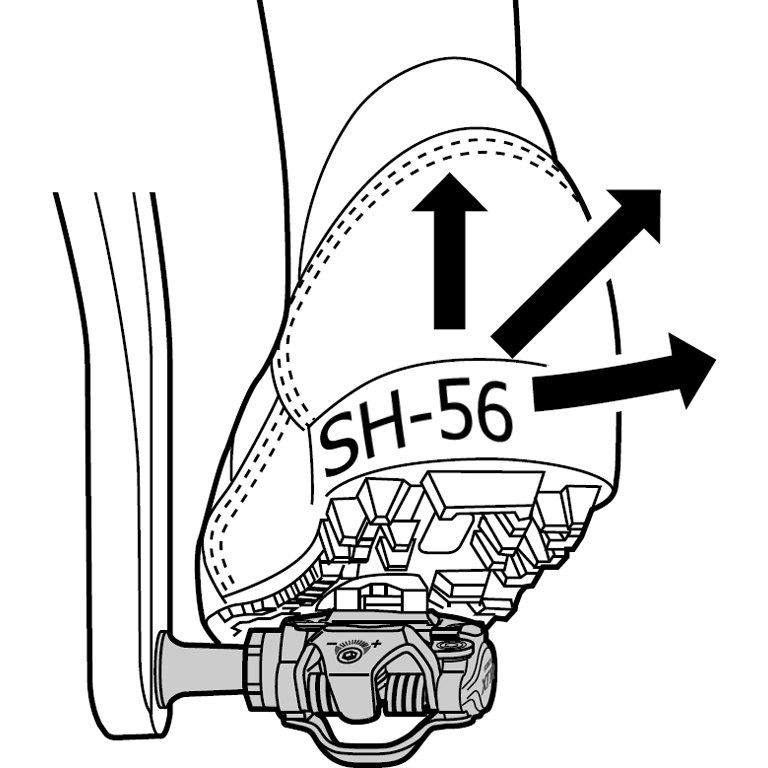 Shimano SM-SH56 SPD Cleats without Cleat Nuts