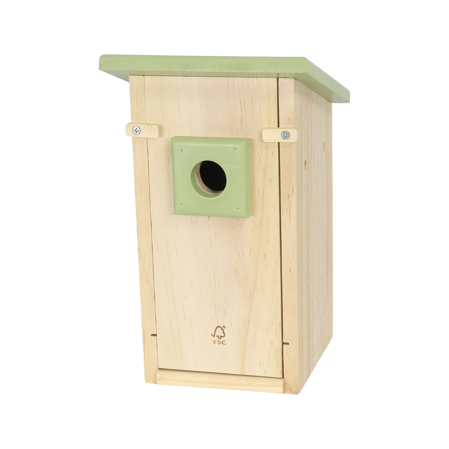 Boon Tit Box Wood - Flat Roof