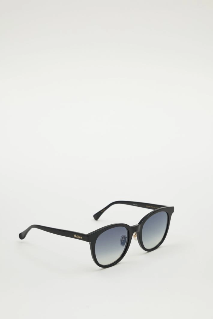 Round sunglasses - BLACK GREY