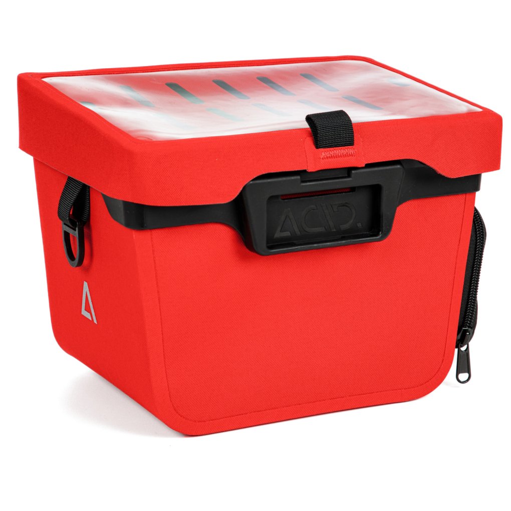 CUBE ACID TRAVLR FRONT PRO 7 FILINK Panniers - flame´n´black