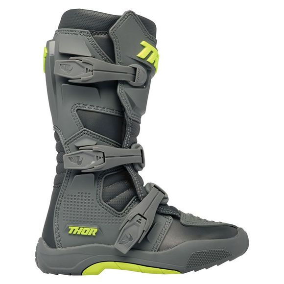 Bottes cross Thor BLITZ XR - ENFANT - Gris / OrangeRef : TO3108