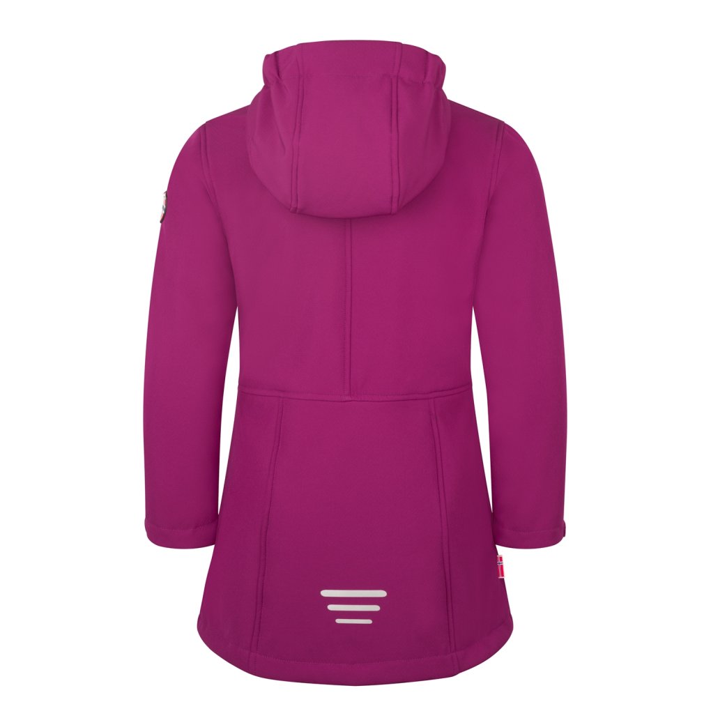 Trollkids Kristiansand Coat Girls - Plum/Navy