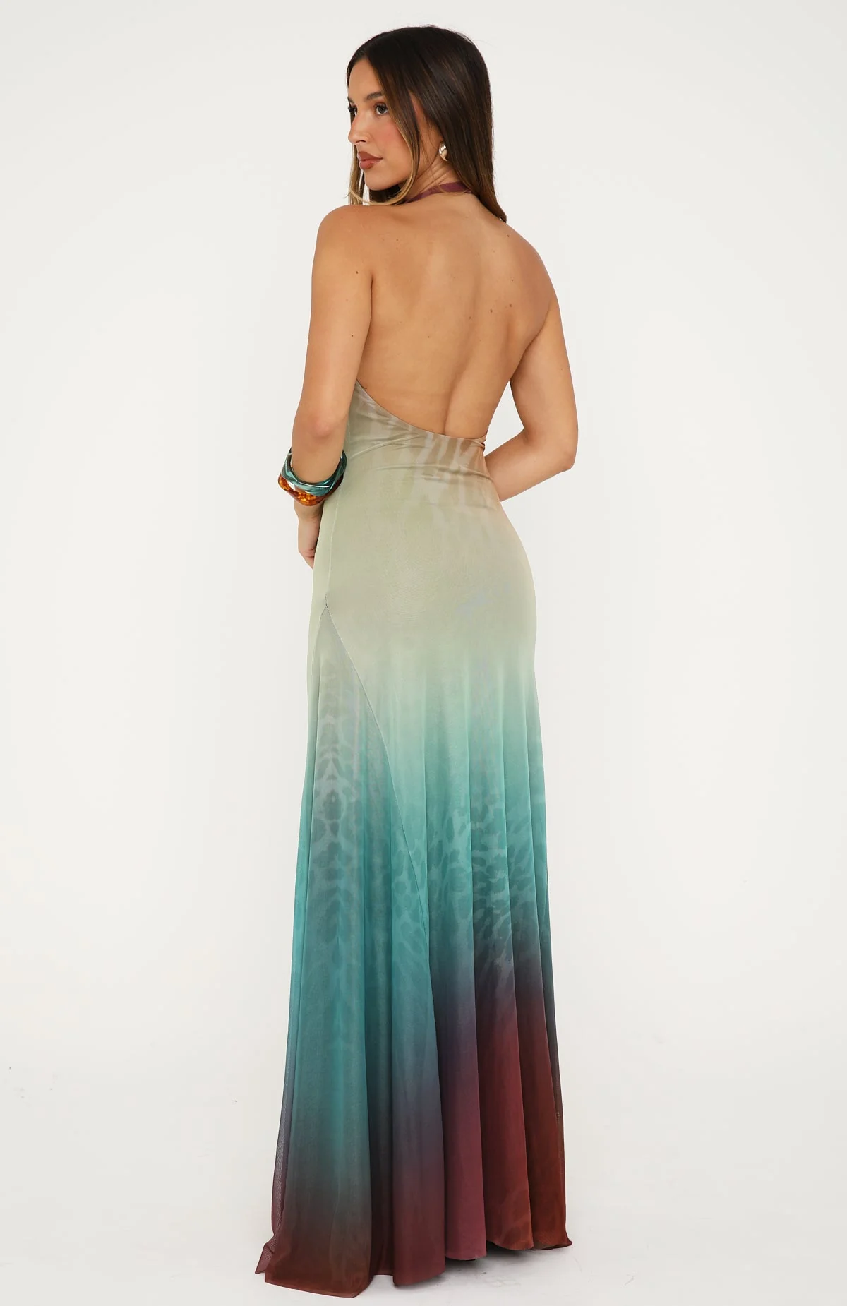The Flirt Maxi Dress Opal Halo