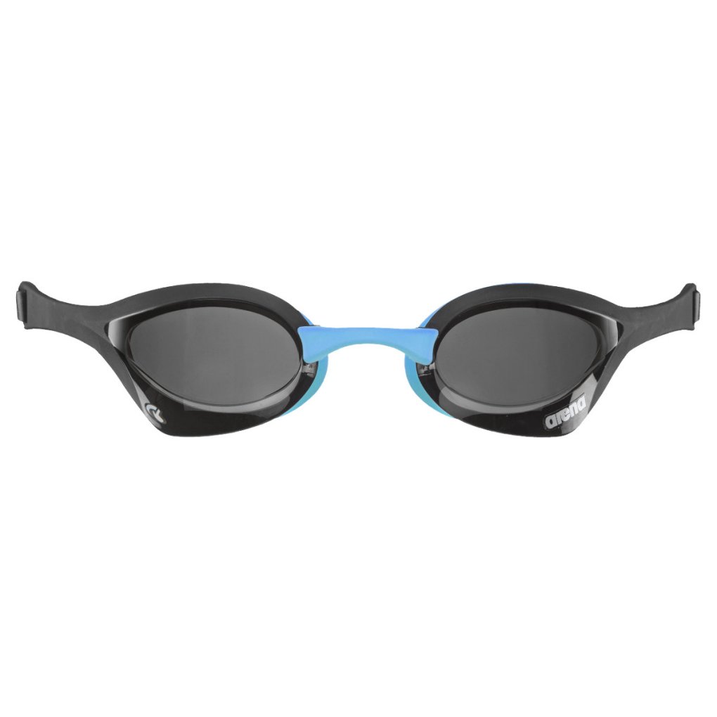 arena Cobra Ultra Swipe Swimming Goggles - Dark Smoke/Black/Blue