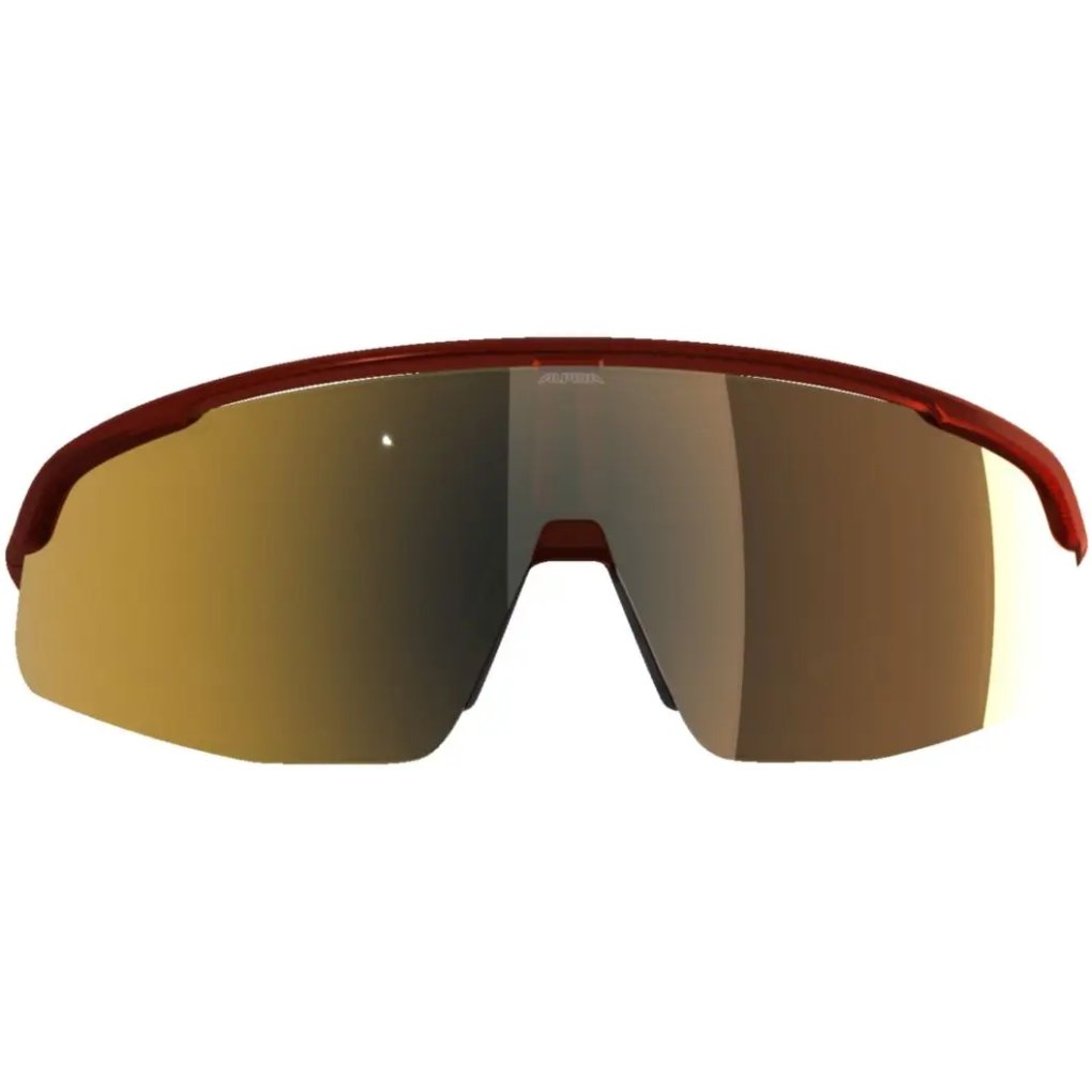 Alpina Turbo Pro S Q-Lite Glasses - red-translucent matt/gold