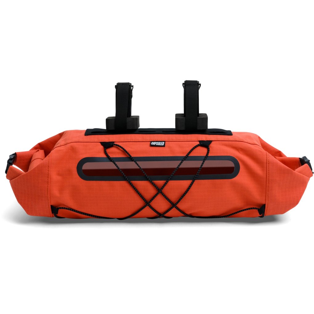 Capsuled Handlebar Bag - 7L - Orange Rust