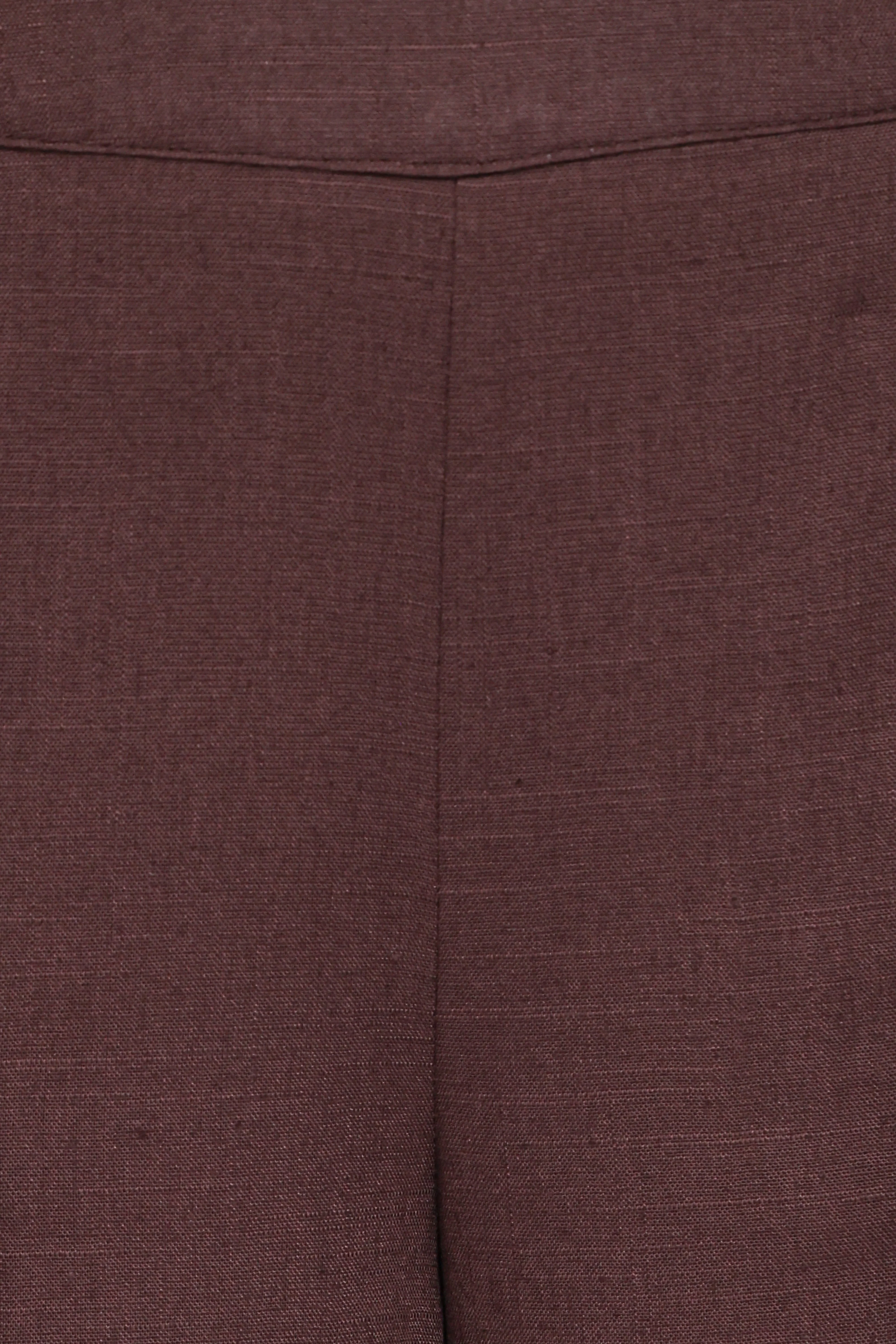 Samiya Frill Pants - Dark Brown