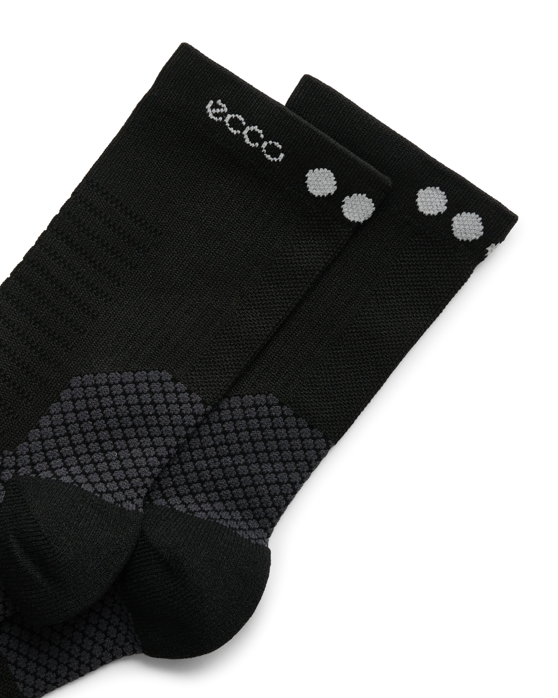 ECCO Tour Lite crew sock Unisex Tennissocken Schwarz