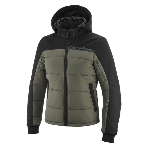 Ixon ASPEN LADY - GREEN / Black motorcycle jacketRef: IX2241