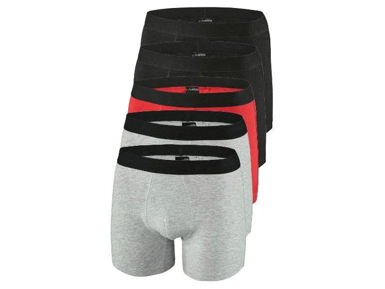 Lot de 5 boxers homme