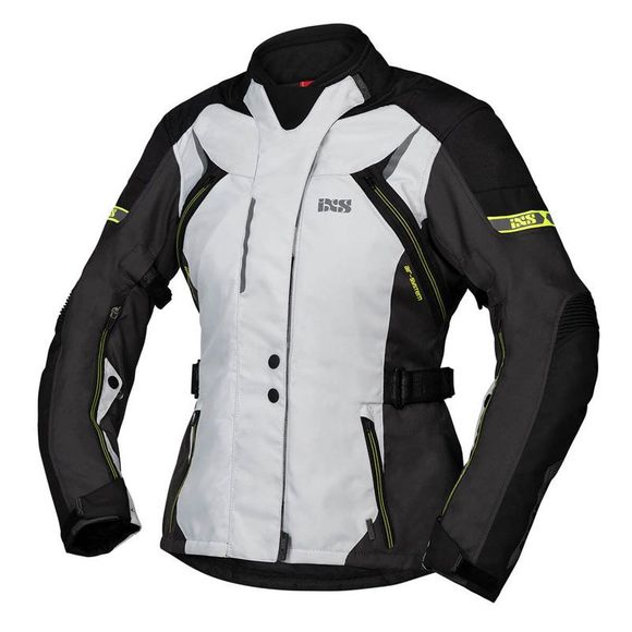 Blouson Moto IXS LIZ-ST - Gris / JauneRef : IS0861