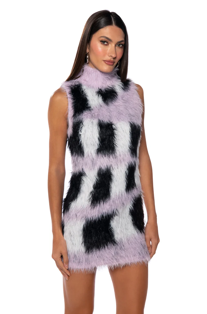 On My Way Up Knit Mini Dress