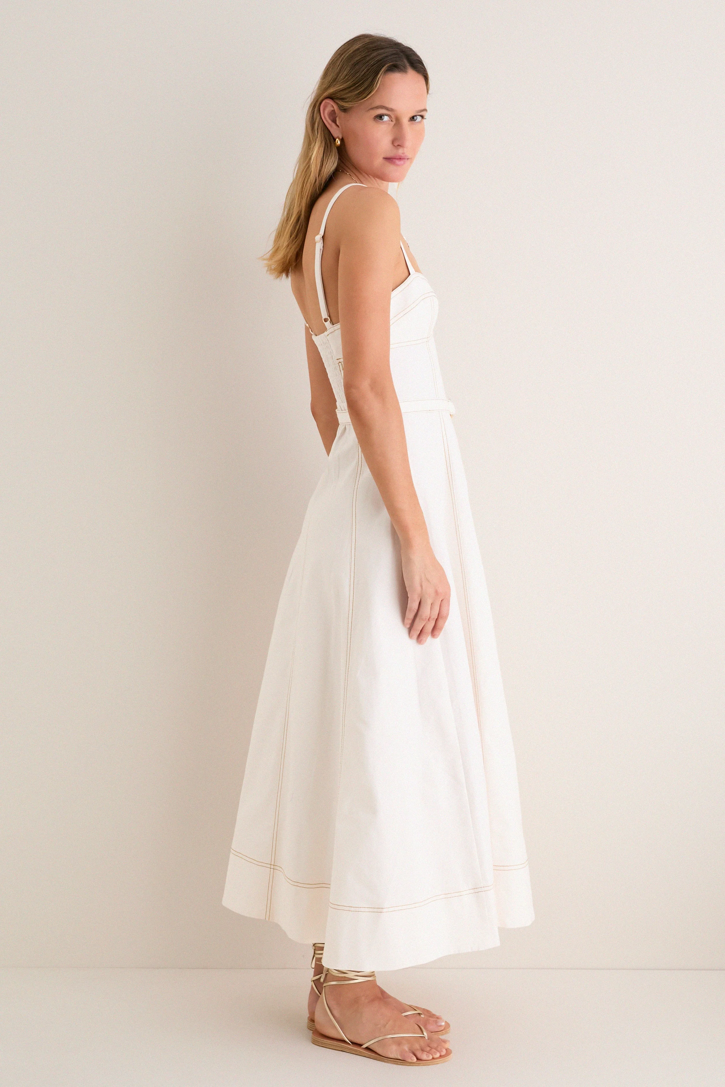 Off White Fiona Dress