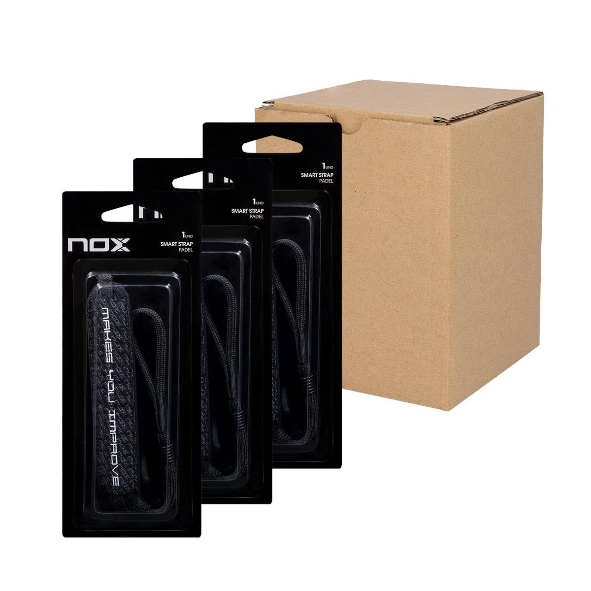 BOX 6 UNITS SMARTSTRAP NOX (1 UNIT) LUXURY BLACK