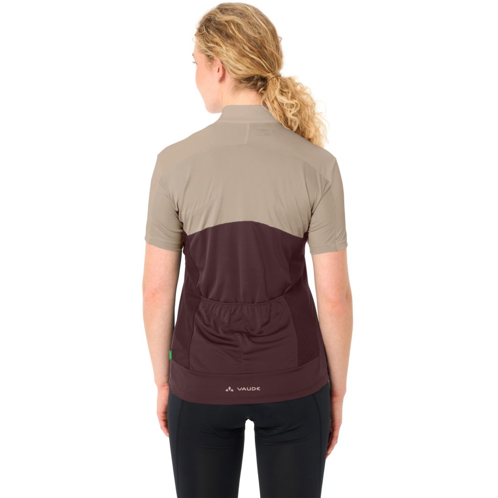 Vaude Matera Full-Zip Tricot Women - dark oak