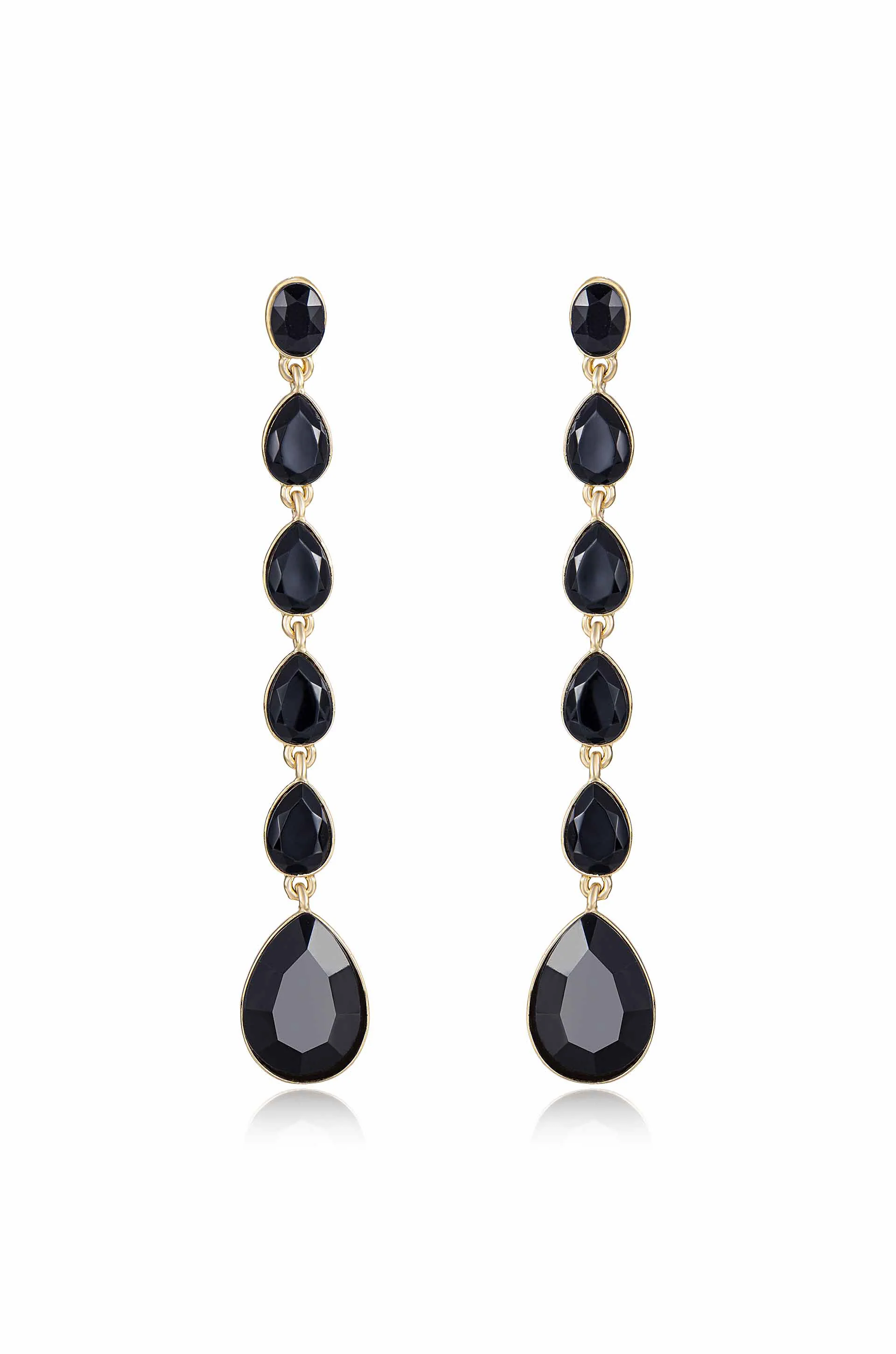 Crystallized Drop Earrings