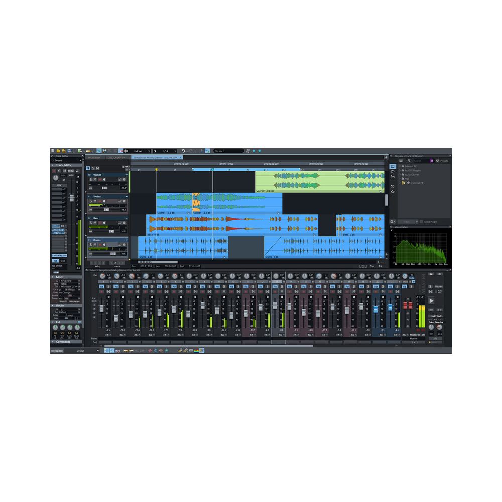 Magix Samplitude Pro X – Thomann Ireland