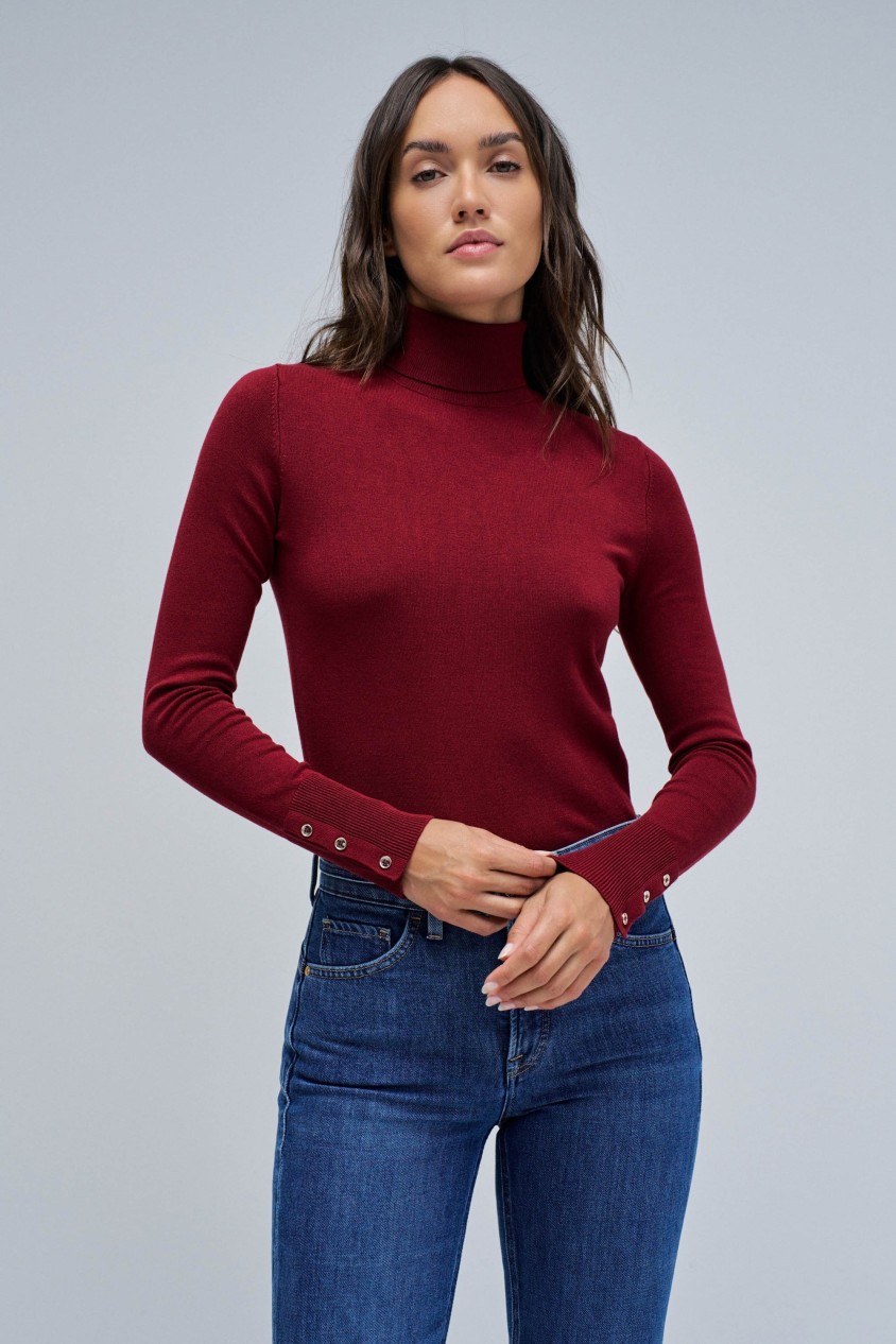HIGH NECK SWEATER
