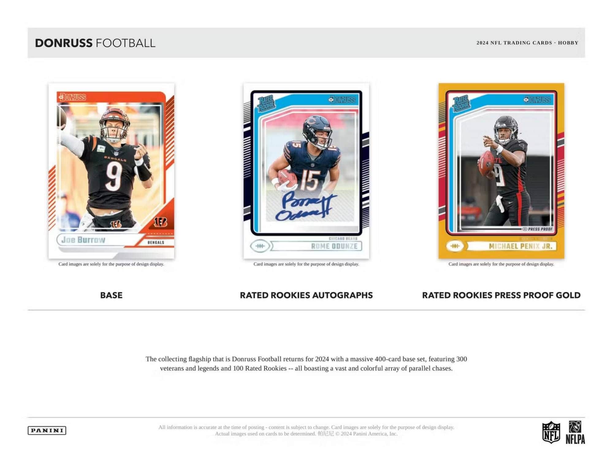 2024 Panini Donruss NFL Football Blaster Box
