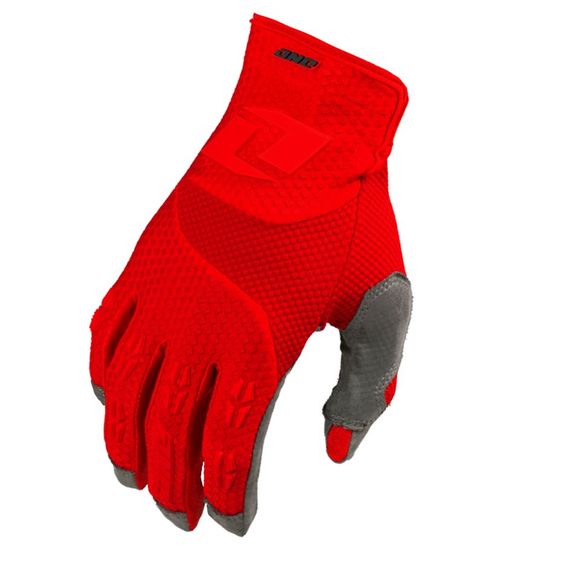 Gants cross One Industries X-197 HALT - enfant 2025 - Noir / RougeRef : OI0320
