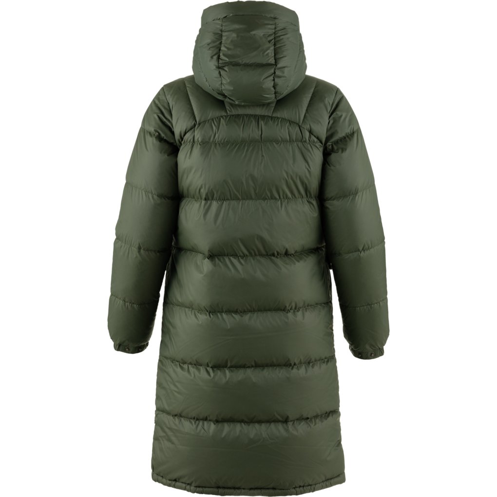 Fjällräven Expedition Long Down Parka Women - deep forest