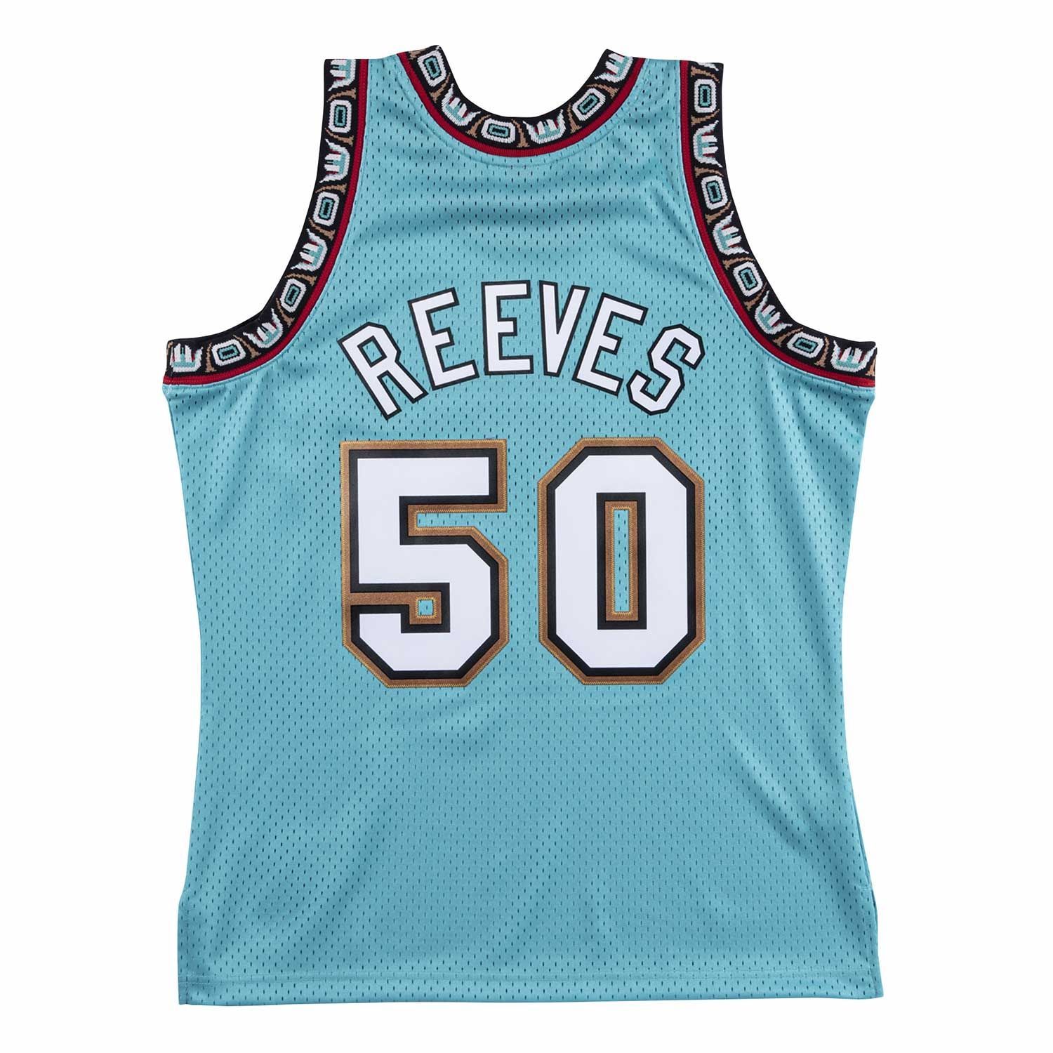 Bryant Reeves #50 Vancouver Grizzlies 1995-96 Swingman NBA Jersey