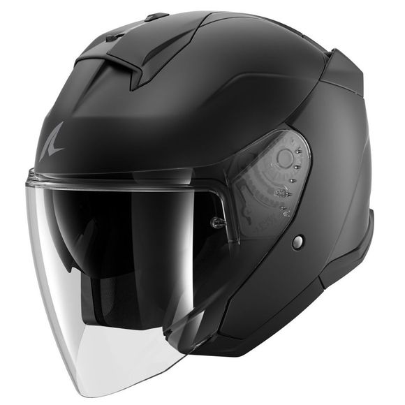 Casque jet Shark SKWAL JET BLANK - NoirRef : SH1775