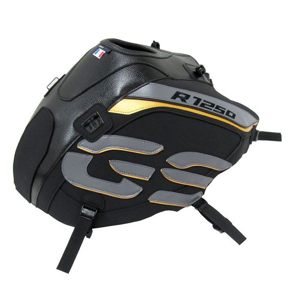 Bagster Tank Cover BLACK/MAT BLACK GRAIN/STORM DECO/GOLDRef: 1748C
