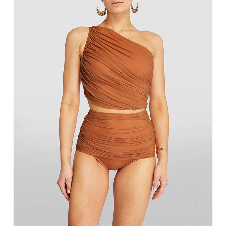 Dune Dance One - Shoulder Bikini - Orange