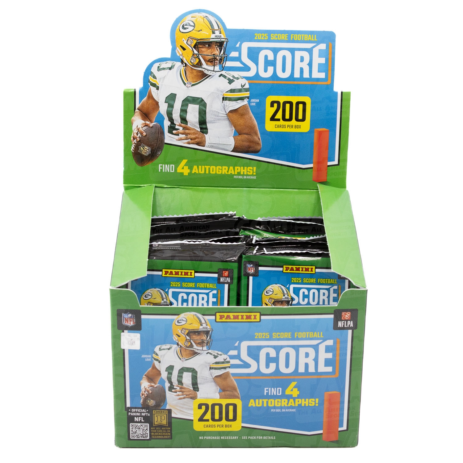 2025 Panini Score Football NFL Hobby Box