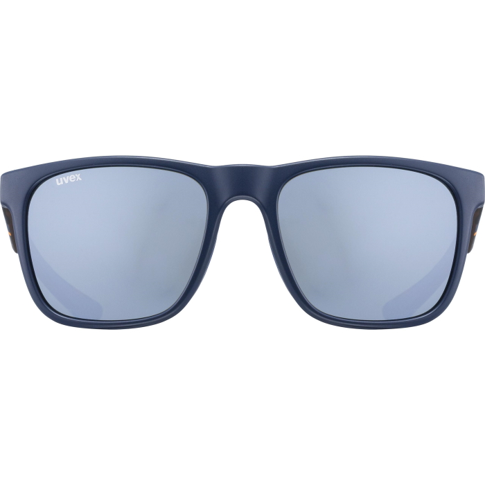Uvex LGL 42 Glasses - blue matt havanna/litemirror silver
