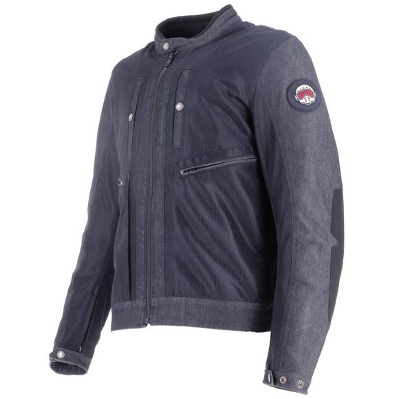 Helstons RAID AIR Motorcycle Jacket - BlueRef: HS1065