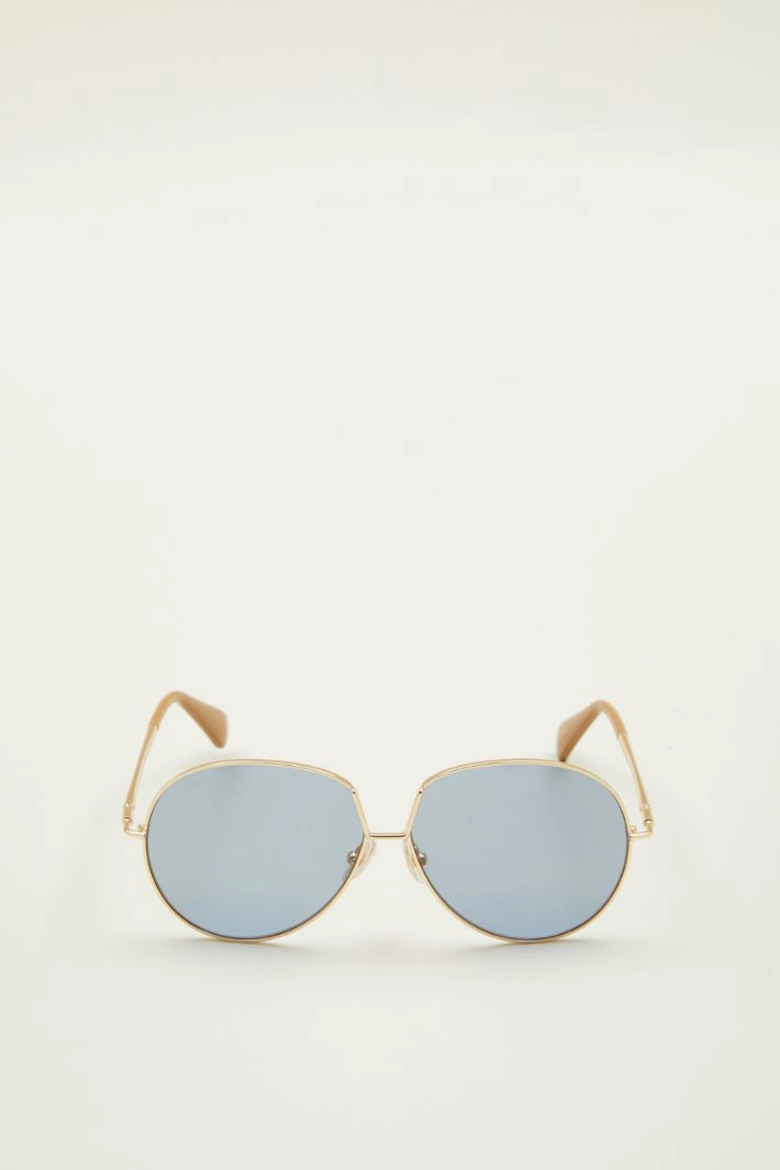 Shaped sunglasses - LIGHT BLUE