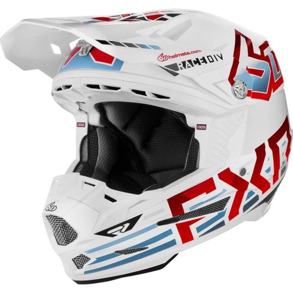 FXR 6D ATR-2 23 2026 cross helmet - Blue / WhiteRef: FXR0906