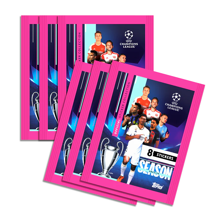 UEFA Champions League Stickers 23/24 - Multipack