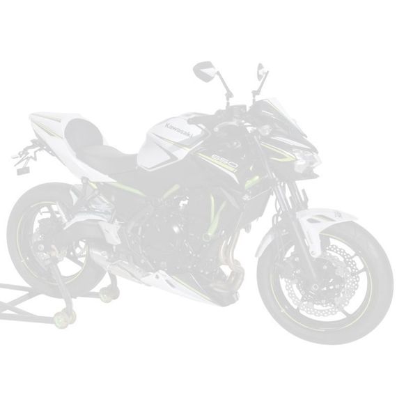 Capot de selle Ermax KAWASAKI Z650 - NoirKAWASAKI 650 Z 650 ABS - 2020 - 2025Ref : EM1776