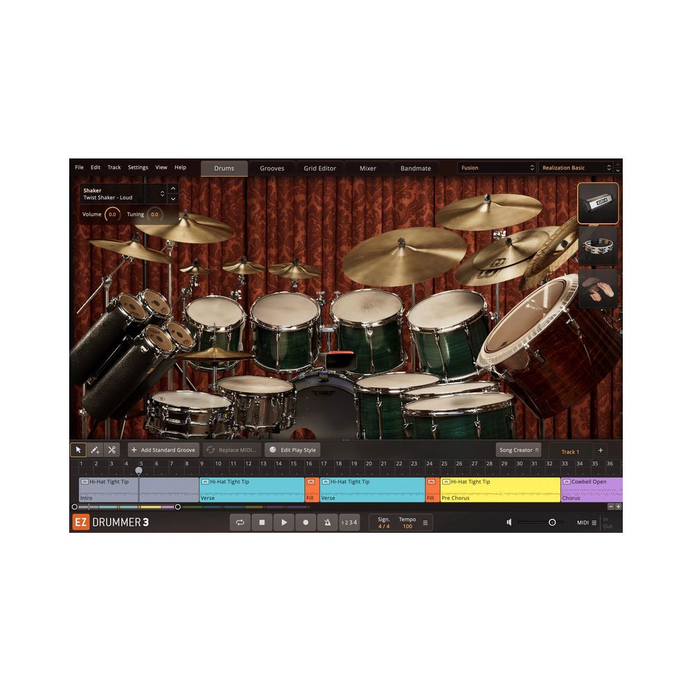 Toontrack EZX Fusion – Thomann Ireland