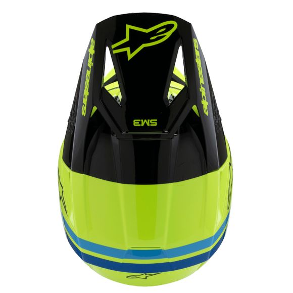 Casque cross Alpinestars SUPERTECH S-M3 - RADIUM - ENFANT - Jaune / NoirRef : AP3393
