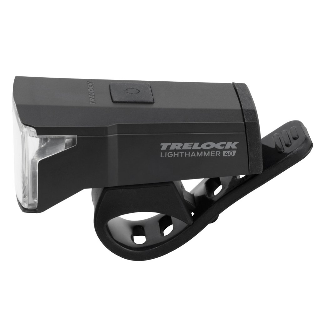 Trelock LS 440 Lighthammer USB + LS 740 Vector - Bike Light Set