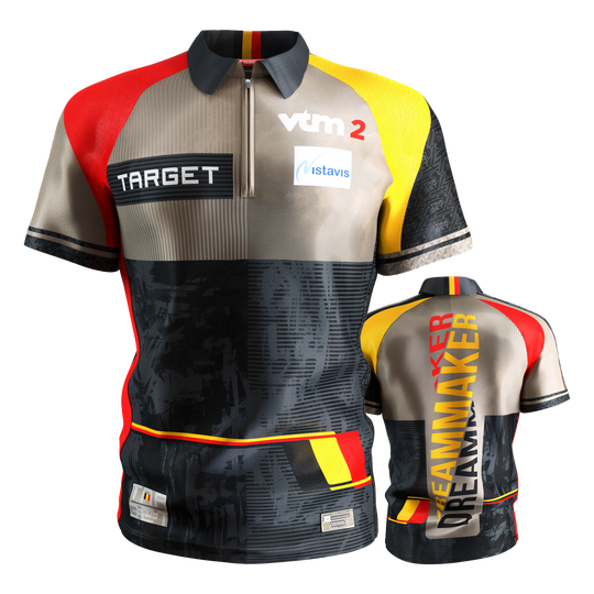 Target Coolplay Dimitri Van Den Bergh 2025 dart shirt