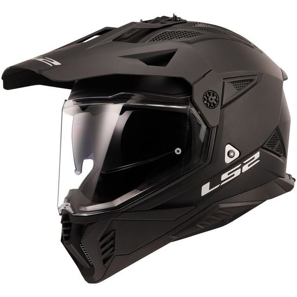 LS2 MX702 PIONEER II Matte Full-Face Helmet - BlackRef: LS0895