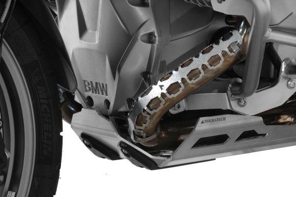 Touratech exhaust protection For collector - SilverRef: Trt00844A / 01-045-5065-0