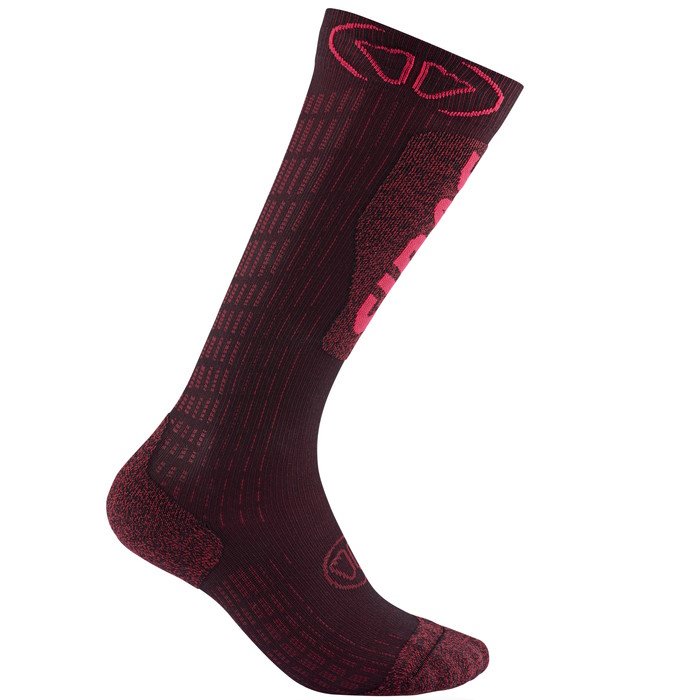 Sidas Ski Expert Socks - Burgundy