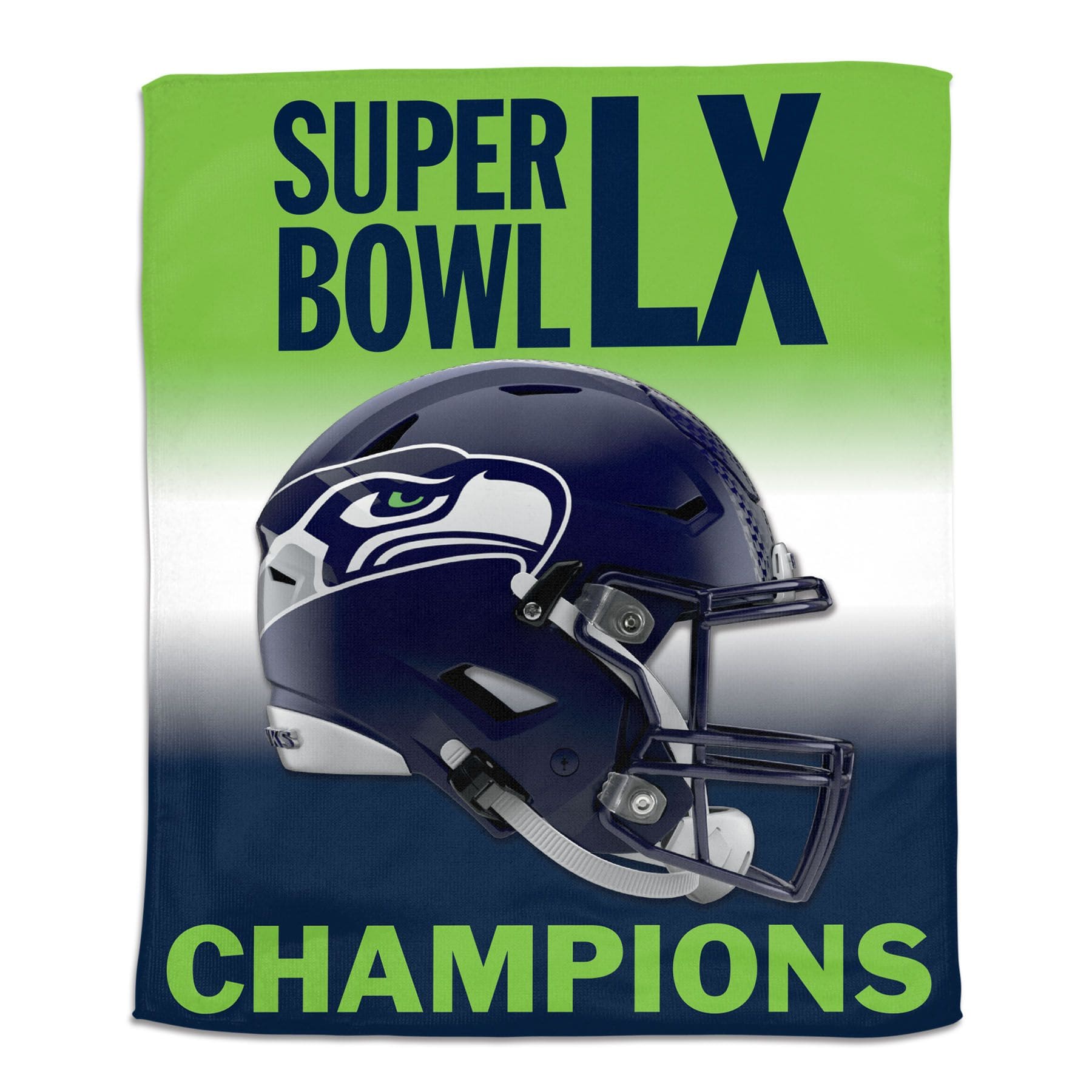 Seattle Seahawks Super Bowl LX Champions NFL Rally Towel
